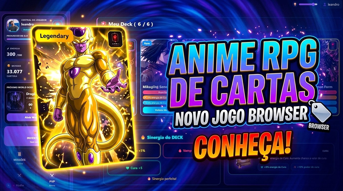 Por dentro do Game: Dicas importantes Anime RPG Game